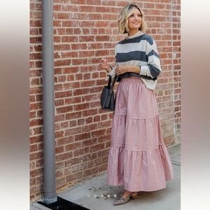 The Loverly Grey Somerset Maxi Skirt size small
By Anthropologie EUC